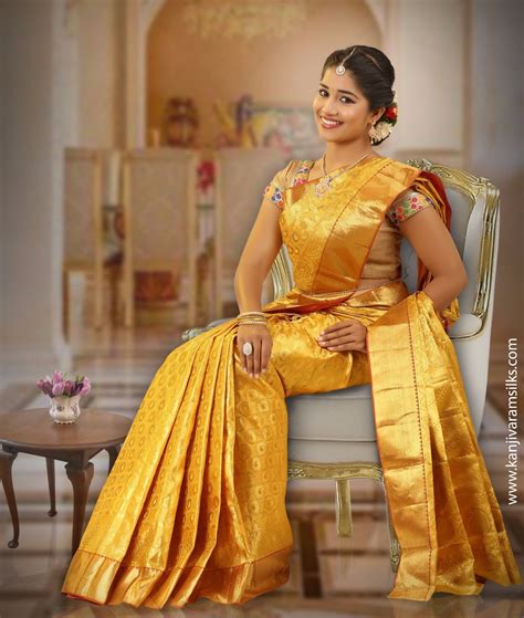 golden colour wedding saree  full gold zari ablfa