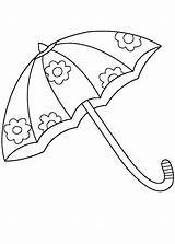 Umbrella Coloring Pages Kids Flower Colouring Bestcoloringpagesforkids Drawing Printable Sheets Easy Adult Choose Board 열기 Shower April sketch template