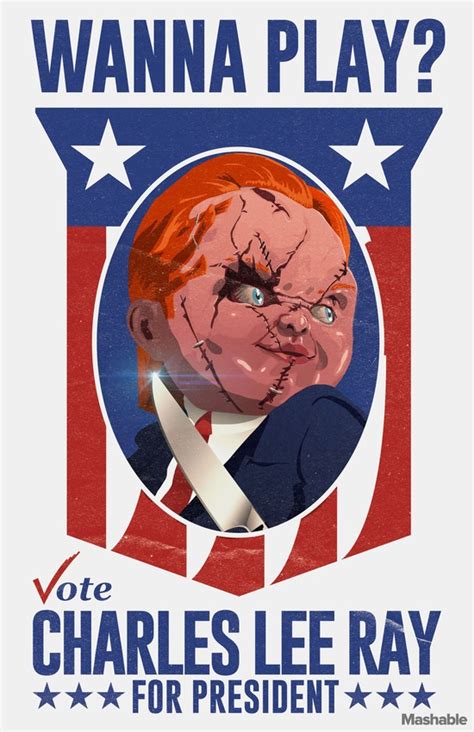 if horror movie villains were presidential candidates
