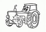 Tractor Coloring Pages Kids Cartoon Cute Printables Farmall Printable Drawing Transportation Print Wuppsy Tractors Color Inspiration Getcolorings Getdrawings sketch template