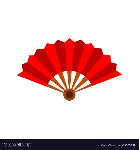 Paper Fan Vector 6 Paper Fan Cliparts Stock Vector And