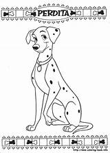 Coloring 101 Dalmatians Pages Disney Dalmatian Dogs Book Drawing sketch template