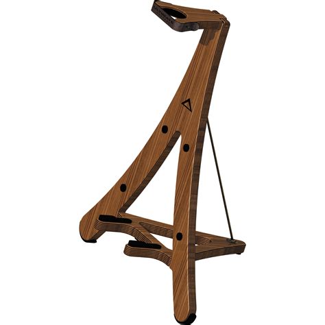 ultimate support axw  cradle style wooden guitar stand