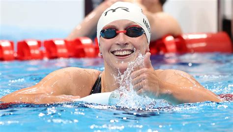 2020 Tokyo Olympics Swimming Katie Ledecky Gets 800m Three Peat