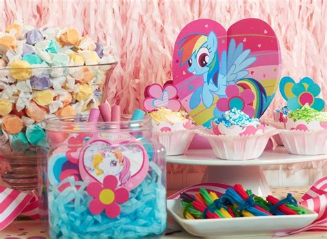 stylish   pony friendship  magic birthday party ideas