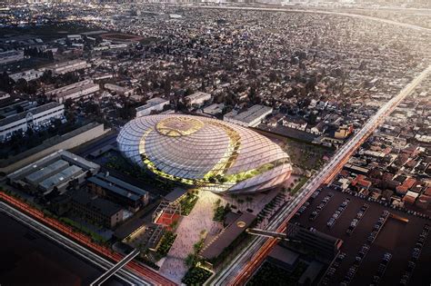 images clippers unveil design  breathtaking  stadium  inglewood