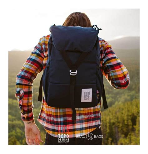 topo designs  pack backpack red grab