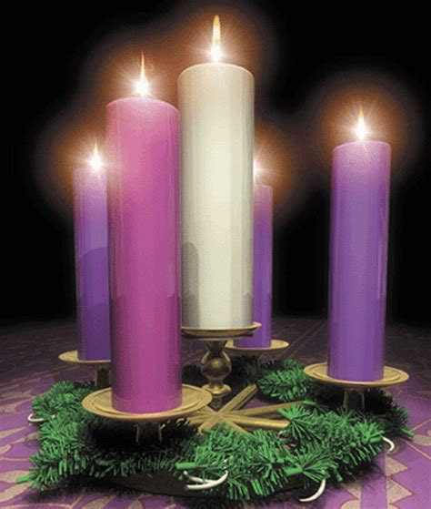 holiday candles advent wreath candles advent candles purple candles