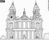 Cathedral Coloring London Paul Saint Designlooter 250px 93kb sketch template