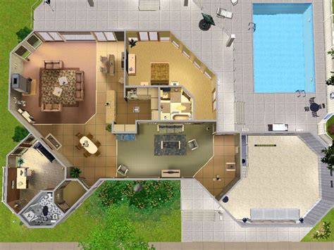 beautiful sim house layouts home plans blueprints