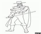 Zorro Diego Pintar Colorearjunior sketch template