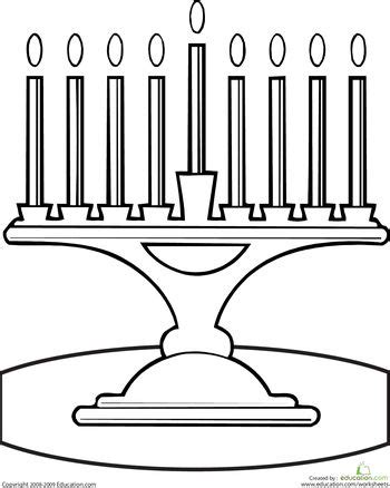 menorah worksheet educationcom holiday worksheets menorah