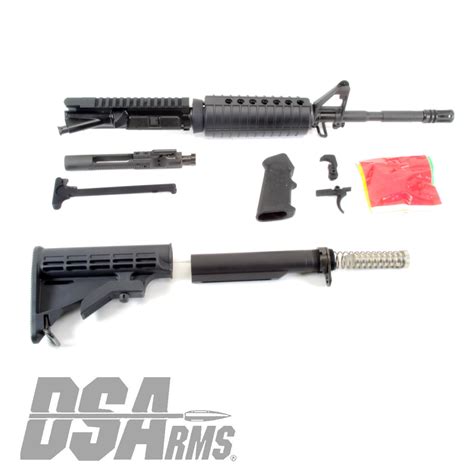 ds arms zm mil spec rifle kit  pw upper receiver assembly  cut bolt carrier group