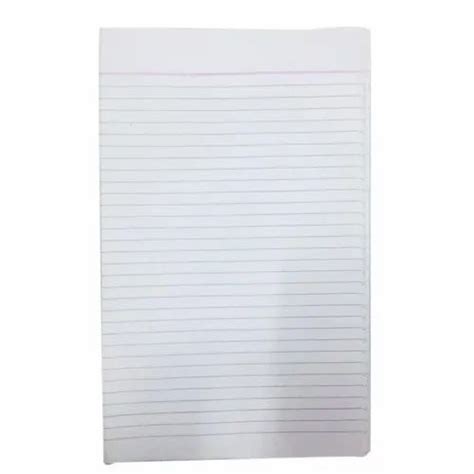 white ruled paper sheet size    cm  rs packet