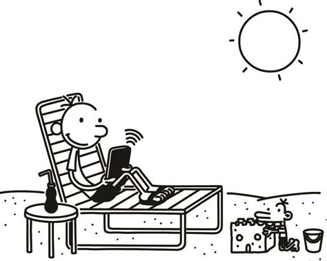 diary   wimpy kid coloring pages coloring home