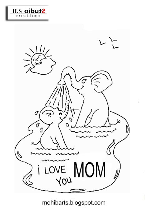 printable mothers day worksheets  cards