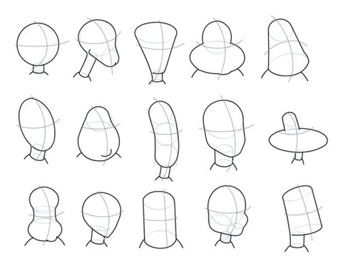 draw cartoon heads