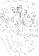 Bruni Colorat Princess Cristinapicteaza Planse Olaf sketch template