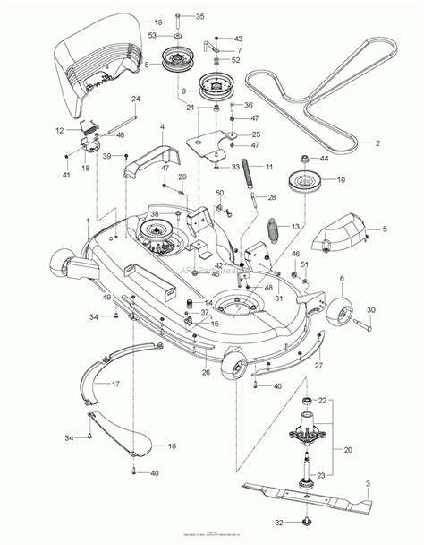 Husqvarna Zero Turn Mower Parts List