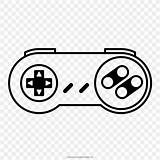 Snes Colorear Joystick Gamepad Controllers Ausmalbild Controles Pngwing Xbox Clipground sketch template