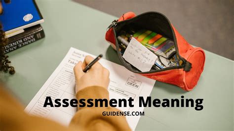 assessment meaning guidense