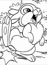 Rabbit Coloring Pages Cartoon Colouring Clipart Getdrawings sketch template