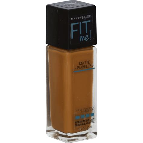 maybelline fit  foundation matte poreless spicy brown  robert fresh shopping