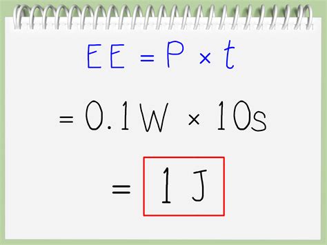 formas de calcular joules wikihow