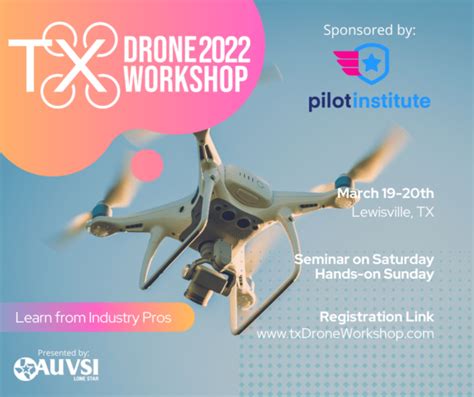 texas drone workshop march   dronelife