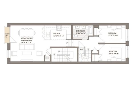 prospect heights passive house  floor living room floorplan inhabitat green design