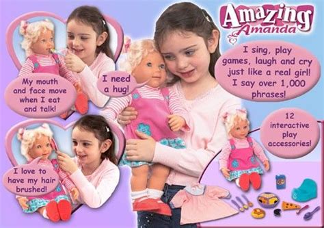 Amazing Amanda Lifelike Talking Doll From Vivid Imaginations Ideal