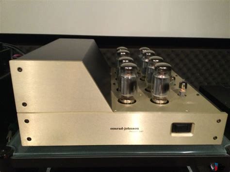 conrad johnson premier  tube amplifier photo   audio mart