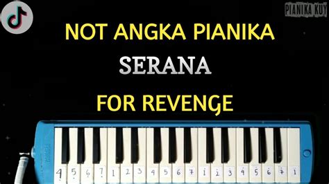 angka pianika lagu  revenge serana beritahu