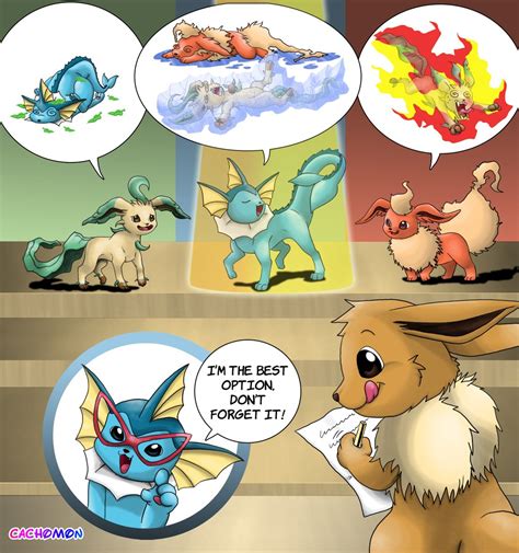 Image Eevee S Hard Choice Entry By Cachomon