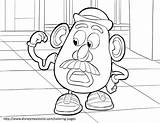 Coloring Pages Toy Potato Story Head Mr Mrs Printable Disney Slinky Color Print Dog Cartoon Easy Pdf Cartoons Popular Getcolorings sketch template