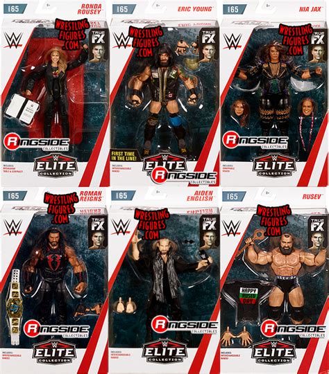 wwe elite 65 toy wrestling action figures by mattel this