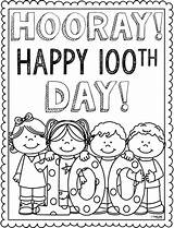 Coloring School 100 Days 100th Pages Printable Printables Celebration Last Bunyan Paul Preschool First Color Happy Sheet Celebrate Worksheet Activities sketch template