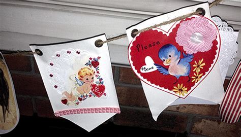 adorable valentine banner craft reader featured project