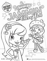 Shortcake Jam Jammin Hellokids sketch template