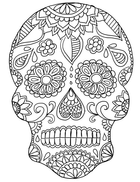 diy sugar skull crafts   de los muertos ooly