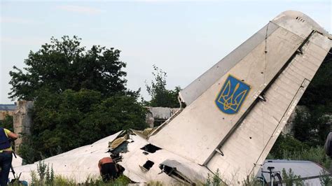 ukrainian plane  shot   russia world news sky news