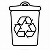 Reciclaje Tacho Recycle Reciclagem Simbolo Reciclar Recycling Basura Sampah Bote Lixo Mewarnai Keranjang Ultracoloringpages Lixeiras Bins sketch template