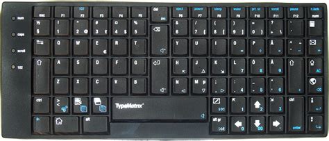 typematrix  usb swedish qwerty black