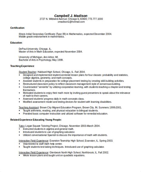 bilingual resume templates
