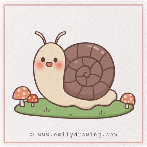 draw  snail emily drawing