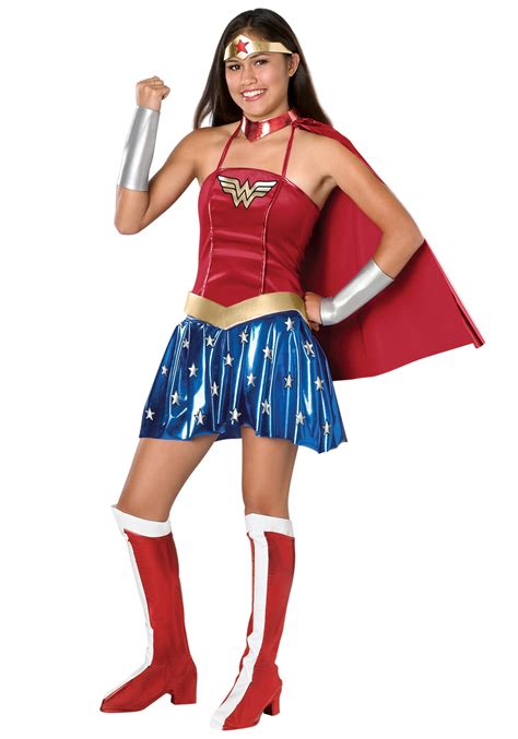 teen wonder woman costume superhero teen halloween costumes