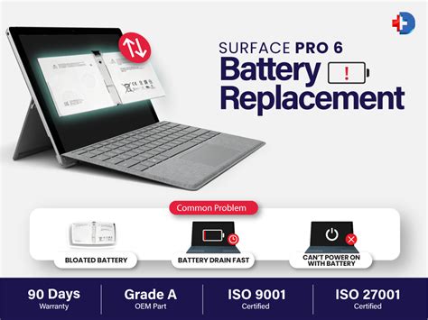surface pro  battery replacement digital hospital