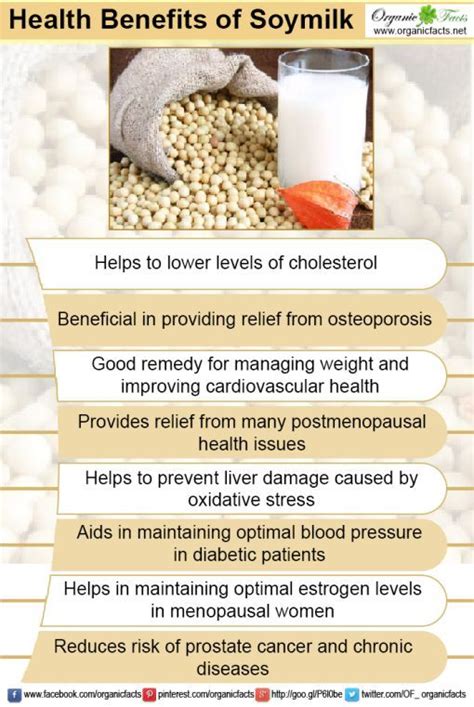 soymilkinfo soy milk benefits health