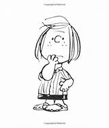 Patty Peppermint Peanuts Talking Patties Marcie Woo Jr sketch template