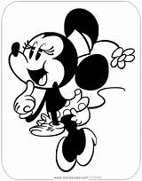 Mouse Mickey Minnie Coloring Pages Tv Disneyclips Series Curious sketch template